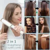 Brushes Portable LCD Hair Straightener "Ladies" Home Electric Heated Hair Straightening Curling Comb Hair comb