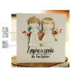 MMAO Crafts Metal Steel Cut Dies 2019 New Praying Boy Girl Girl Pochic pour bricolage Scrapbooking Paper / Cartes photo Dies en relief