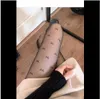 Bas en soie Les femmes aiment le pois rond rond les jambes nues minces d'été noir anti-crochet cantyhose hedk