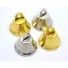 Retro Christmas Jingle Bell Gold/Silver Bell Pet Collar Bells Metal Pendant Bell Ornament Craft Supply Pet Collar Decoration