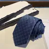 Bordado de diseñador Bordado Tada de hombres Moda Elegante Silk Tie Luxury Corbalo F Carta Cravates Men regalo nn