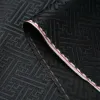 high-grade black swastika brocade fabric is suitable for DIY hand-stitching clothing bag, curtain, patchwork upholstery