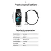 Uhren 2023 New L16Pro Smart Watch 1,47 Zoll Bluetooth Armband Fitness Schritt Messgerät Watch Heart Frequenz Gesundheit Frauen Sport Sport Smartwatch