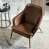 Nordisk enkel singel soffa stol för vardagsrum lat casual hemmöbler sovrum enstaka soffa lägenhet designer fåtölj