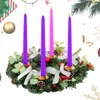 Flores decorativas 2024 Artificial Christmas Candlestick Corona de pino Hojas de flor de flor Cabrera de la guirnalda Boda de la boda del año Decoración de la mesa del año