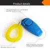 Dog Clicker Toys Pet Training Clicker gehoorzaamheid Dog Cat Training Trainer 2 In 1 Whistle Pet Training Tools Key Ring