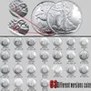 Liberty Coins 63pcs USA Walking Bright Silver Copy Coin Full Set Art Collectible 293h