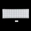 Zubehör OEM -Profil Blankoabs -Tastatur Nebel schwarzer klarer Glanz für ortholineare Layout MX Keyboard XD75 ID75 PLANK PRANK NIU40