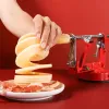 Apple Pear Planer Peeler Corer hand-cranked justerbar fruktskivor skalningsmaskin spiralizer kök gadget verktyg paj gör