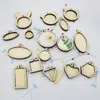 2023 Mini bordado de madeira anel de bordado Diy Cross Stitch Frame Flame Handmade Pingente Bordado Crafts Gift Circle Circle Holding Tool Tool