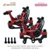 Zoom DB-680 Cykel 160 Disc Brake Light Eloy Mountain Bike Universal Accessories Mechanical Double Brakes NFOX B001 RED