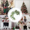 Decorative Flowers Christmas 5Ft Greenery Garland Cypress Rattan Wedding Decoration Holiday Artificial Tools