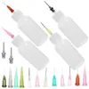 Vases 4 Pcs Glue Applicator Dropper Set Plastic Condiment Squeeze Bottles Tattoo Ink Liquid