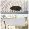 Anti-UV HDPE Blanc Sunshade Net Piscine de natation auvents Blocs Succulent Plant Shading Net Car Shed Pet House Sun Shade Tissu