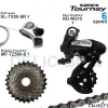 SHIMANO TOURNEY 3x6 3x7 Speed Groupset include SL-TX50 Shifters RD-M310 Rear Derailleur MF-TZ500 Cassette Sprocket CN-HG71 Chain