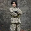 Kinder Erwachsene Militärtaktische Training Uniform Set Kinder Tarnjacke Hosen Männer Spezialkräfte bekämpfen Outdoor -Kostüm