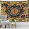 Mandala Teppichmuster Wandteppich Wand Hanging Boho Ästhetik Raum Tapiz Hippie Kunstdekor Hintergrund Stoff Stoff