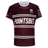 2024 Manly Sea Eagles Home Rugby Jersey 2023 24 Manly Sea Eagles Mens Commémoratif ANZAC TRAPALER JERSEY SIZE S - 3XL --- 5XL