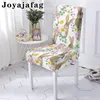 3D Digital Print Spandex Chair Cover for Dining Room Easter Rabbit Chairs Covers Kitchen Party Office Decoration