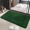 Tapis de bain de bain Mat à plancher Super absorbant Tapis de sol non glissant Machine de tapis de salle de bain Tapis lavables pour les planchers de baignoire de douche