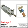 Electric Micro DC High Torque Geared Motor Slow Speed 10-600RPM DC 12 Volt 24V Motors Reversed Adjustable Speed For Toy Printer