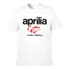 Men's T Shirts Men Shirt Women Summer T-Shirt Aprilia Factory Motorbike Printed Mens Sz S 2Xl