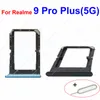 För Realme 9 Pro+ 9Pro Plus 5G SIM -kort Tray Sim Card Slot Holder Card Adapter Parts