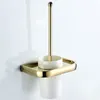 WC Toilet Brush Set Bathroom Rose Gold Gold Murd Bronze Bronze Black Toilet Brosse Brouss Broussh
