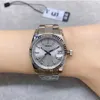 St9 Steel Srebrna tarcza 31 mm Automatyczne mechianical damskie zegarek na rękę jubileuszowy pasek szafirowy zegarki kobiet