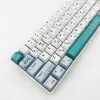 Accessoires PBT KeyCaps Aangepaste Japanse anime witte sleutelcaps ingesteld voor mechanisch toetsenbordgaming 61 GK61 Cherry MX Switch KeyCap