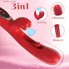 Andere gezondheidsschoonheidsartikelen krachtig 20 Modi Rabbit Taping G-Spot Patting Vibrator for Women Clitoris Clit Stimulator volwassen speelgoed Vrouwelijke goederen voor volwassenen L410