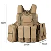 Tactical molle ciras gilet plaque porteur de poitrine de poitrine Airsoft gilet militaire peinture ball de peinture ball de chasse