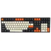 Accessoires 108 Orange Key Caps Carbon PBT KeyCap Set lege top afgedrukte zijafdrukte KeyCap voor Ducky 61 87 104 108 Mechanisch toetsenbord