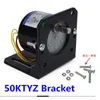 50KTYZ 6W Permanent Magnet Synchronous Motor AC 220V 110V Gear Reducer Speed 1-110rpm Forward Reverse CW CCW Electric Visualizer