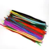 100pcs 30cm Chenille Stems Twist Wire Stems Pipe Cleaners Kids Educational Toys Handmade Material DIY Craft Supplies