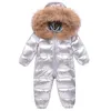 Kinder Kleidung Winter Overalls für Kinder Down Jacke Jungen Oerbekleidung Mantel Dicker Schnee