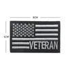 Meme War Veteran Us American Flag broderade lappar Taktisk militär patch service hundtyg Armband Hero Biker Patch Badges