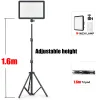 Lights LED VIDEO VIDEOGNE DIMMable Photography Lighting Ajustement Tripod Stand Portable Fill Filt pour la prise de vue en studio en direct