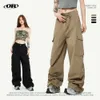 Oreeta Cleanfit American Workwear Straight Leg Trendy Brand Versatile Wide Pants for Men