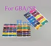 20Sets vervangen voor Nintend Gameboy Advance GBA Label Sticker Aangepast ontwerp voor GBA SP Console Back Tag Color Stickers