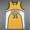 Basketball Jerseys Summer Jersey Supersonic 35# Durant Embroidered Uniform 20#40# Men's Women's Sports Vests