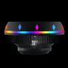 Pedler Renkli RGB CPU Fan Sessiz Soğutma Fanı LED Değişen Işık Radyatör Soğutucu PC FANS