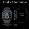 Relojes nuevos para hombres Smart Watch Bluetooth llamado IP68 Presión arterial impermeable Monitoreo del sueño Monitoreo del sueño al aire libre Smartwatch Men
