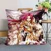 Bäst sälja anime de Saint Seiya kuddfodral för hemdekorativa kuddar täcker osynliga dragkolitkuddar 40x40,45x45cm