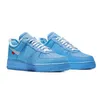 Air Forces 1 af1 NIKE Airforce one Travis Scott Off White Classic one - to - one plate - forme chaussures de course og sneakers 1S trois pièces blanc designer sneakers 【code ：L】