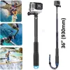 Monopodes pour accessoires GoPro de 36 pouces Sticks Selfie Stick Mandheld Pole Stick pour GoPro Hero 7 6 5 4 3+ SJCAM SJ6 SJ7 SJ8