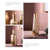 Vases en verre doré Vase Home Decor Fleur Room Europe