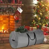 Storage Bags Artificial Christmas Tree Bag Waterproof Zippered With Carry Handles Anti UV Heavy Duty Rip Proof For Clothes Garag