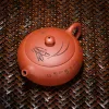 Yixing cinese Tea Pot fatto a mano Clay viola Clay Xishi TEAPOT AUTUNIC ORE BEAZIA OOLONG OOLONG TEA GIFTS PROPRIETURA 120ML