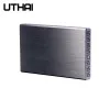 Behuizing uthai G15 HDD Case Typec 3.1 naar SATA3 SSD Box USB3.1 Casusondersteuning 6tb Externe HDD -behuizing 2.5 SATA naar USB 3.0 Adapter USB C C